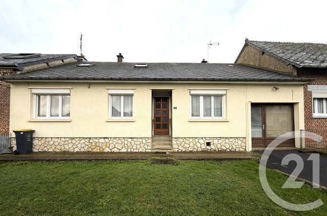 maison à vendre - 5 pièces - 105.0 m2 - SAINS RICHAUMONT - 02 - PICARDIE - Century 21 Agence Du Fort