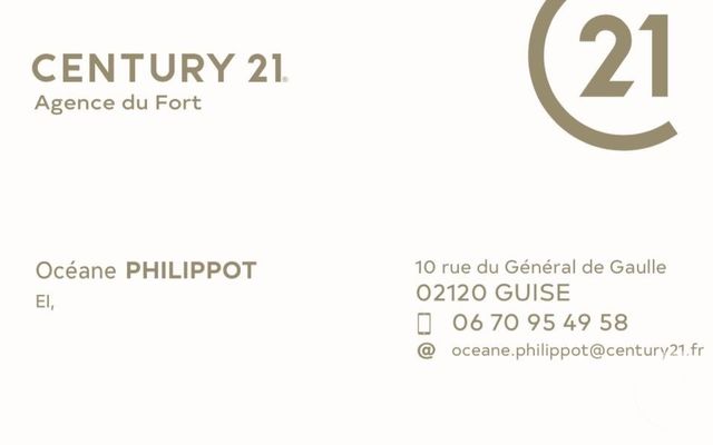 maison à vendre - 6 pièces - 119.0 m2 - LA HERIE - 02 - PICARDIE - Century 21 Agence Du Fort